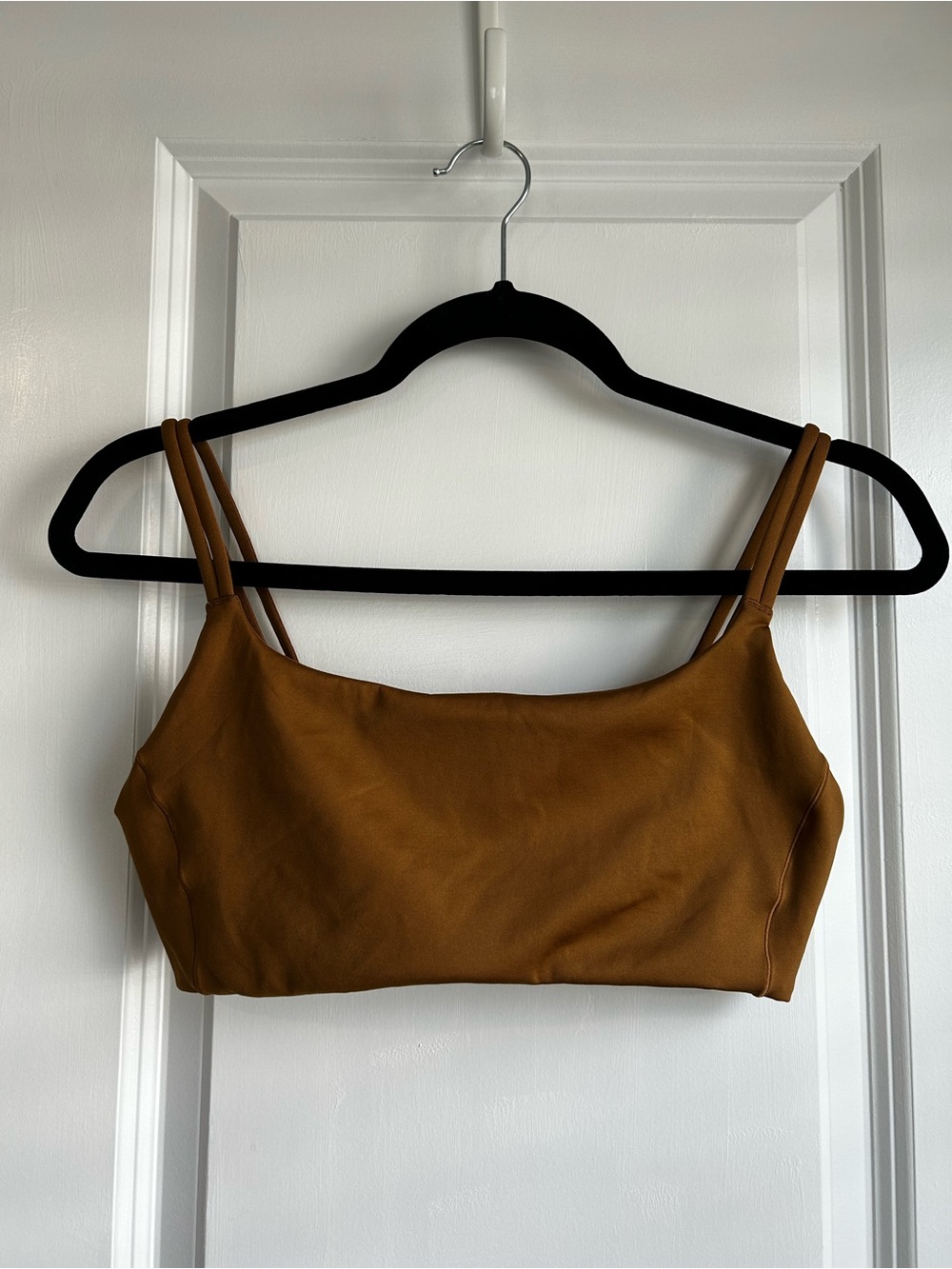 Left on Friday Women’s Pool Days Top D+ Tan Lines Brown Size Large